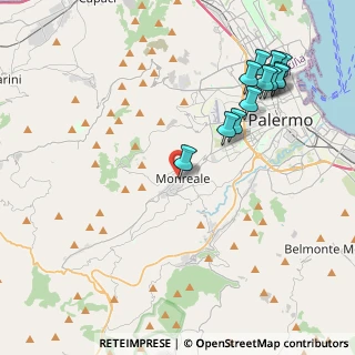Mappa Salita delle Croci, 90046 Monreale PA, Italia (5.29083)