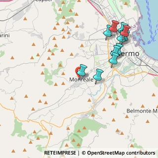 Mappa Salita delle Croci, 90046 Monreale PA, Italia (5.03455)