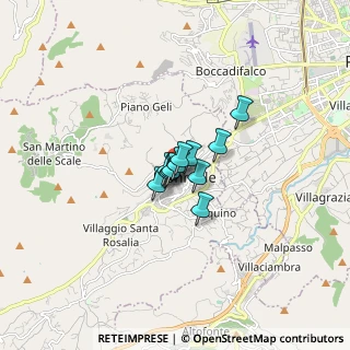 Mappa Salita delle Croci, 90046 Monreale PA, Italia (0.7275)