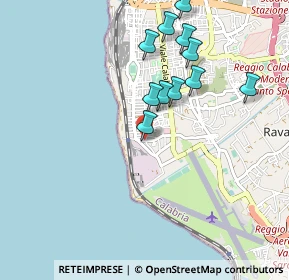 Mappa Dir. a mare, 89129 Reggio di Calabria RC, Italia (1.01545)