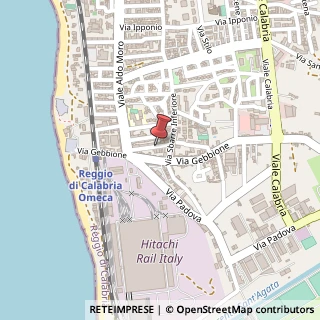 Mappa Traversa II Nicolo', 29, 89129 Reggio di Calabria, Reggio di Calabria (Calabria)