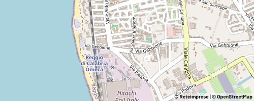 Mappa Reggio Calabria