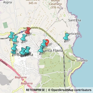 Mappa Via S. Marco, 90017 Santa Flavia PA, Italia (1.27929)