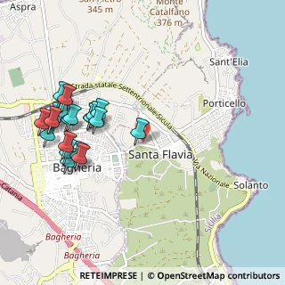 Mappa Via S. Marco, 90017 Santa Flavia PA, Italia (1.241)