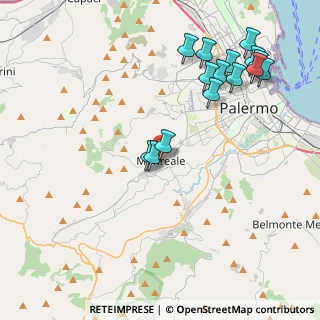 Mappa Via Giovanni Amendola, 90046 Monreale PA, Italia (5.13467)