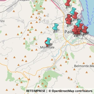 Mappa Via Giovanni Amendola, 90046 Monreale PA, Italia (6.30353)
