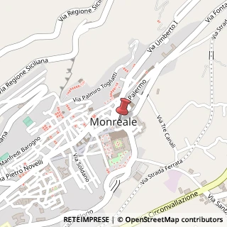 Mappa Via d'Acquisto, 6, 90046 Monreale, Palermo (Sicilia)