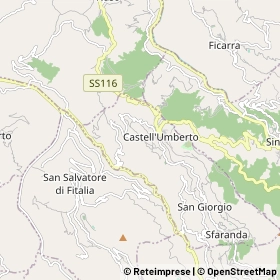 Mappa Castell'Umberto