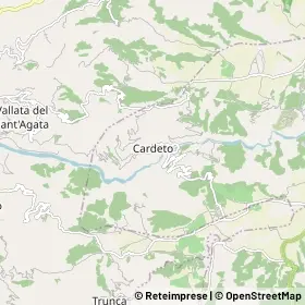 Mappa Cardeto