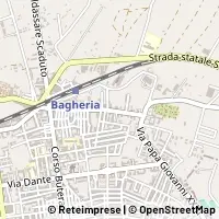 Mapa Bagheria