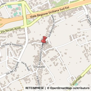 Mappa Via Belmonte Chiavelli, 104, 90124 Palermo, Palermo (Sicilia)