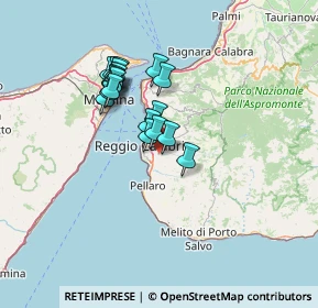 Mappa Via Trappeto, 89100 Reggio di Calabria RC, Italia (12.03105)