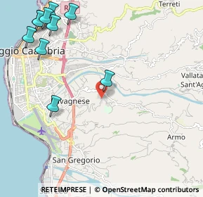 Mappa Via Trappeto, 89100 Reggio di Calabria RC, Italia (3.57154)