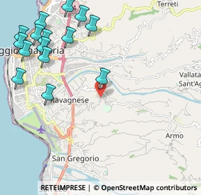 Mappa Via Trappeto, 89100 Reggio di Calabria RC, Italia (3.14667)