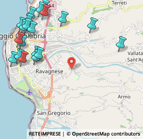 Mappa Via Trappeto, 89100 Reggio di Calabria RC, Italia (3.244)