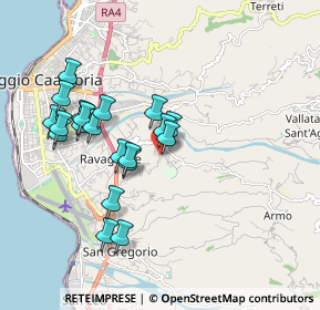 Mappa Via Trappeto, 89100 Reggio di Calabria RC, Italia (1.9405)