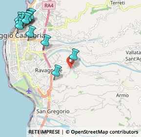 Mappa Via Trappeto, 89100 Reggio di Calabria RC, Italia (3.20846)