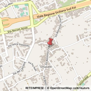 Mappa Via Belmonte Chiavelli, 110, 90124 Palermo, Palermo (Sicilia)
