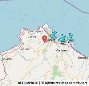 Mappa Salita S. Gaetano, 90046 Monreale PA, Italia (55.81417)