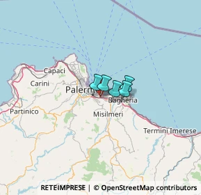 Mappa Via Regia Corte, 90100 Palermo PA, Italia (51.46818)