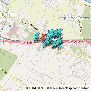 Mappa Via Regia Corte, 90100 Palermo PA, Italia (0.212)
