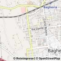 Mapa Bagheria