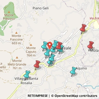 Mappa Via Vicinale S. Martino, 90046 Monreale PA, Italia (0.94077)