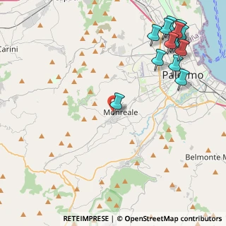 Mappa Via Vicinale S. Martino, 90046 Monreale PA, Italia (6.41846)