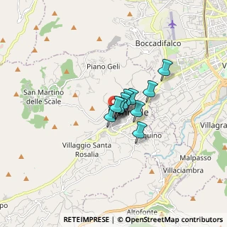 Mappa Via Vicinale S. Martino, 90046 Monreale PA, Italia (0.78917)
