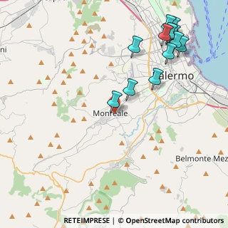 Mappa Str. Ferrata, 90046 Monreale PA, Italia (5.65417)