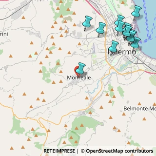 Mappa Via chiasso Ciro Menotti, 90046 Monreale PA, Italia (6.54846)