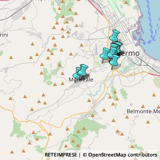 Mappa Via Santa Maria Nuova, 90046 Monreale PA, Italia (3.54538)