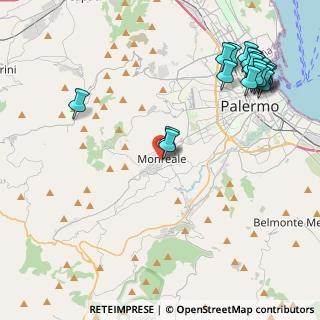 Mappa Via Santa Maria Nuova, 90046 Monreale PA, Italia (6.1225)