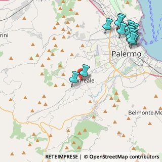 Mappa Via Santa Maria Nuova, 90046 Monreale PA, Italia (6.37563)
