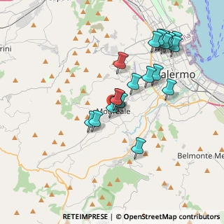 Mappa Via Santa Maria Nuova, 90046 Monreale PA, Italia (3.95105)