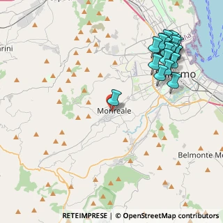 Mappa Via S. Paolino, 90046 Monreale PA, Italia (5.7865)