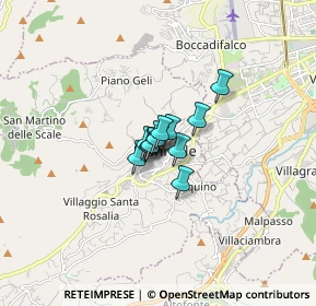 Mappa Via A. Veneziano, 90046 Monreale PA, Italia (0.69333)