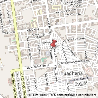 Mappa Corso Butera, 326, 90011 Bagheria, Palermo (Sicilia)