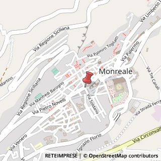 Mappa Via Miceli, 22, 90046 Monreale, Palermo (Sicilia)