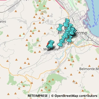 Mappa Via Miceli, 90046 Monreale PA, Italia (3.318)