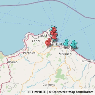 Mappa Chiasso Testa, 90046 Monreale PA, Italia (10.28182)