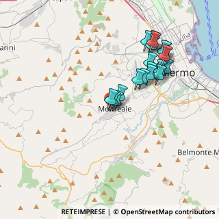 Mappa Via Manfredi, 90046 Monreale PA, Italia (4.0745)