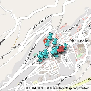 Mappa Via Manfredi, 90046 Monreale PA, Italia (0.18)