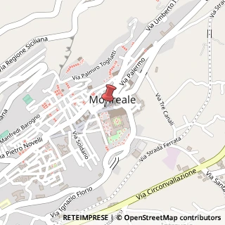 Mappa Piazza Vittorio Emanuele, 13, 90046 Monreale, Palermo (Sicilia)