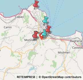 Mappa 90126 Palermo PA, Italia (4.95833)