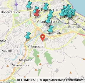 Mappa 90126 Palermo PA, Italia (2.83125)