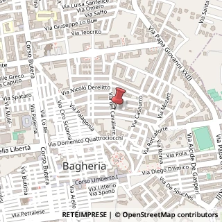 Mappa Via perosi lorenzo 3, 90011 Bagheria, Palermo (Sicilia)