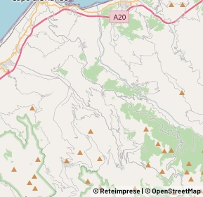 Mappa 98070 San Salvatore Di Fitalia ME, Italia (6.532)