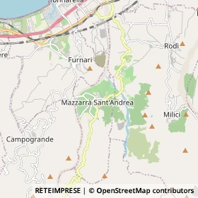 Mappa Mazzarrà Sant'Andrea