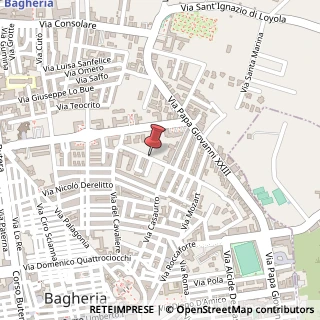 Mappa Via andronico livio 2/b, 90011 Bagheria, Palermo (Sicilia)